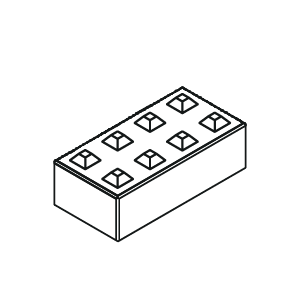 Betonblock 160-8 flach von Lasselsberger